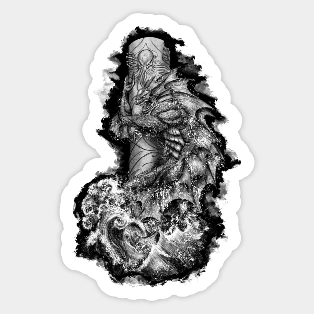 DAGON Sticker by Charlie-ER